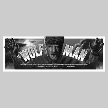 Universal Monsters Universal Monsters: The Wolf Man Variant Movie Poster 