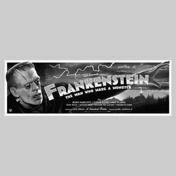Universal Monsters Universal Monsters: Frankenstein Variant Movie Poster 