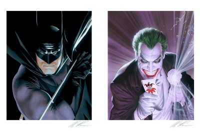 DC Comics The Joker™ & Batman™: Mythology Fine Art Print Set Art Print 