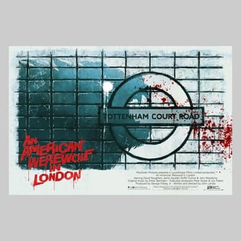 An American Werewolf in London An American Werewolf in London by Heather Vaughan Movie Poster 