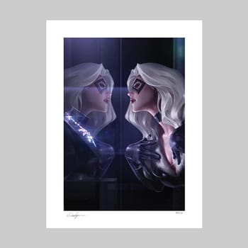 Marvel Black Cat Art Print 
