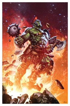 Marvel Planet Hulk: Worldbreaker Art Print 