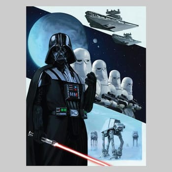Star Wars Arrival on Hoth Art Print 