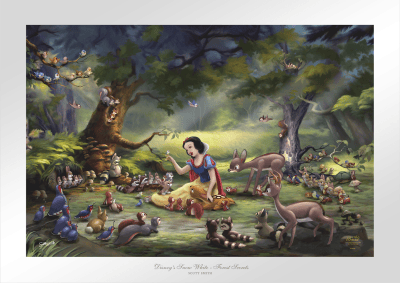 Disney Snow White - Forest Secrets Art Print 