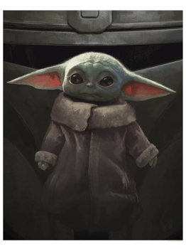 Star Wars The Foundling Art Print 