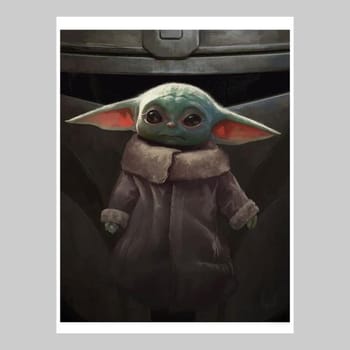 Star Wars The Foundling Art Print 