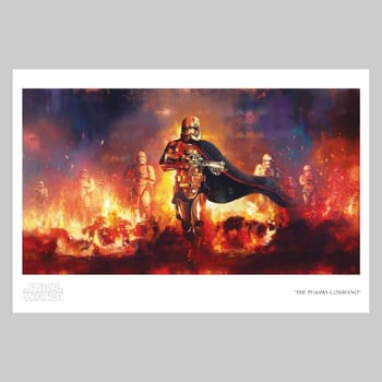 Star Wars The Phasma Command Art Print 