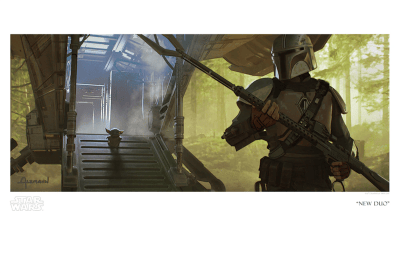 Star Wars New Duo Art Print 