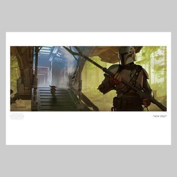 Star Wars New Duo Art Print 