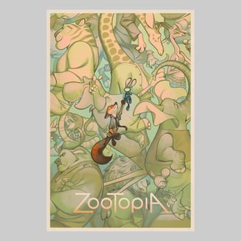 Disney Zootopia Movie Poster 