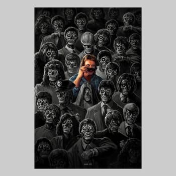 They Live They Live Variant Movie Poster 