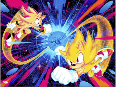 Sonic the Hedgehog Sonic the Hedgehog: Live and Learn Art Print 