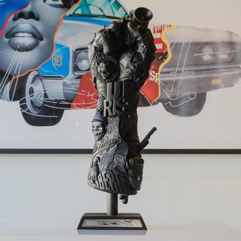Tristan Eaton Uprise Fist Fine Art Statue 