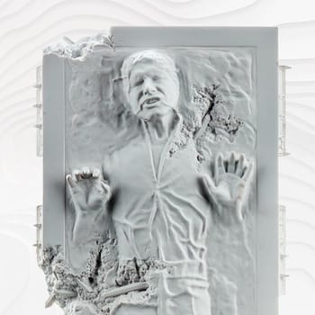 Star Wars Han Solo in Carbonite Life-Size Figure by Sideshow Star Wars Han Solo in Carbonite Life-Size Figure by Sideshow