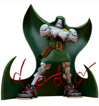 Marvel Dr. Doom Designer Collectible Statue 