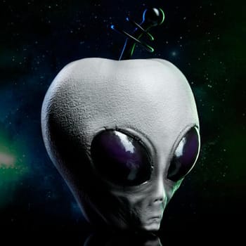 Sideshow Originals Alien Apple Replica 