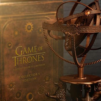 Game of Thrones Astrolabe with Game of Thrones A Pop-Up Guide to Westeros Collectors Edition