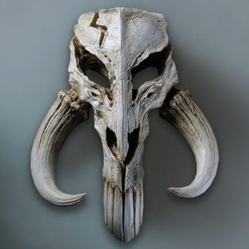 Mandalorian Skull Wall Decor