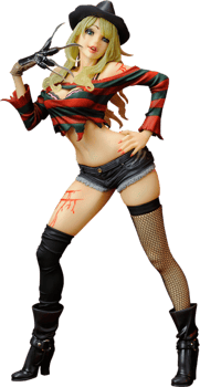 Freddy Vs. Jason Freddy Krueger Bishoujo Statues 