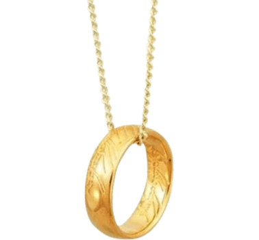 The ONE RING™ Necklace (GOLLUM™ Gold)