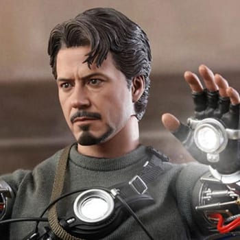 Marvel Tony Stark (Mech Test Version) Sixth Scale Figure 