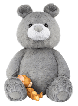 Tom and Jerry Plush Teddy Bear (Charcoal Gray)