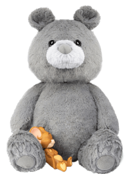 Tom and Jerry Plush Teddy Bear (Charcoal Gray)