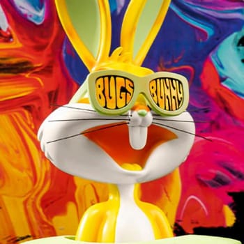Bugs Bunny Top Hat (Pop-Art)