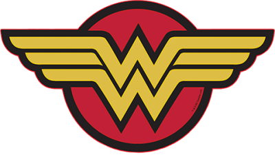 DC Comics Wonder Woman LED Logo Light (Regular) Wall Light 