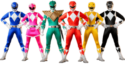 Core Rangers + Green Ranger Six Pack