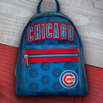 Chicago Cubs Logo Mini Backpack