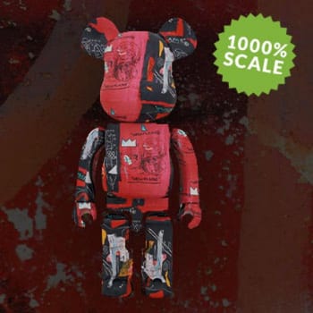 Be@rbrick Andy Warhol X Jean Michel Basquiat #1 1000%