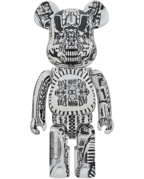 Be@rbrick 1st Model White Chrome 1000% Collectible Figure by 