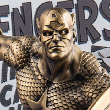 Captain America The Avengers #4 (Gilt)