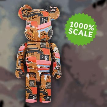 Be@rbrick Andy Warhol x Jean-Michel Basquiat #2 1000%