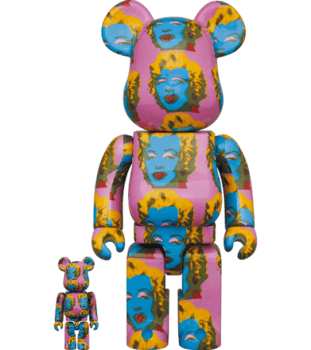 Be@rbrick Andy Warhol’s Marilyn Monroe #2 100% & 400%