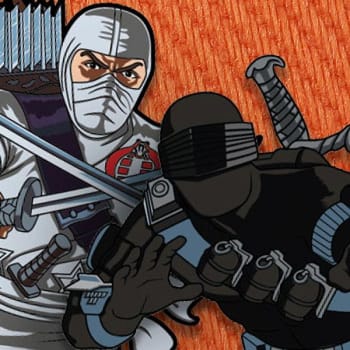 Snake Eyes x Storm Shadow Pin Set