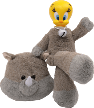 Tweety Rhino Cow Plush