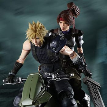 Jessie, Cloud, and Motorcycle