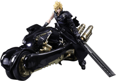 Cloud Strife & Fenrir