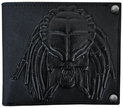 Predator Embossed Leather Wallet