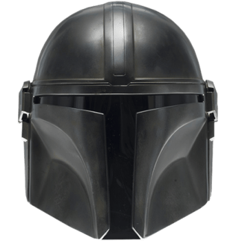 Left: cheap Mandalorian helmet with Rub n Buff. Right: the Black Series  Mandalorian helmet. : r/StarWars