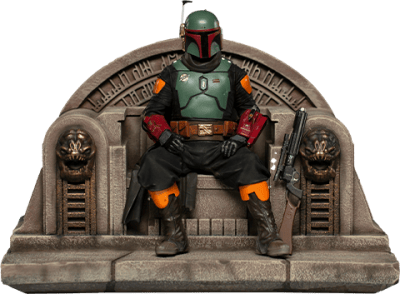 Boba Fett on Throne Deluxe