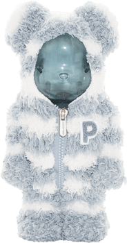 Gelato Pique x Bearbrick Mint White 400%