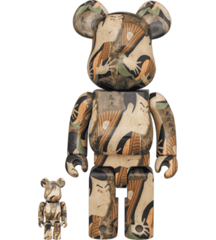 Be@rbrick Toshusai Sharaku 100% and 400% Set