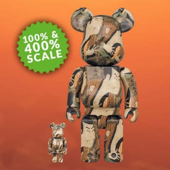 Be@rbrick Toshusai Sharaku 100% and 400% Set