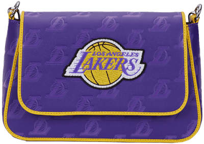 Lakers Debossed Logo Cross Body Bag