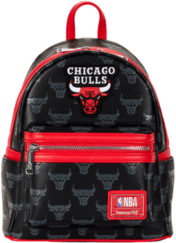 Chicago Bulls Debossed Logo Mini Backpack