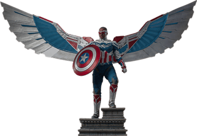 Captain America Sam Wilson (Open Wings Version)