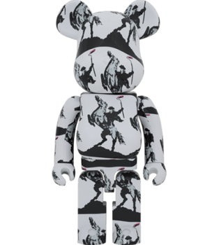 Be@rbrick Riot Cop 100％ and 400％ Figure Set by Medicom 